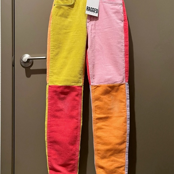 The Ragged Priest Patchwork Corduroy
Mom Jeans Sz Xs - Picture 5 of 9